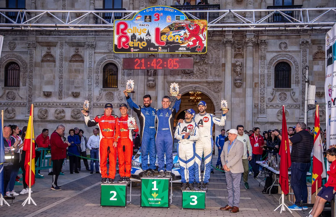 Joan Vinyes, al segon lloc del podi.