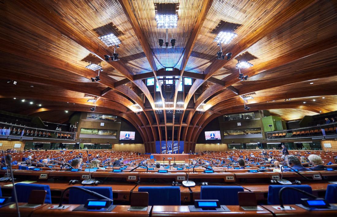El plenari del Consell d'Europa.