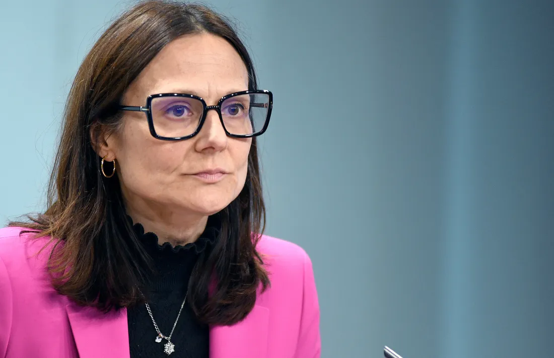 La ministra de Justícia i Interior, Ester Molné.