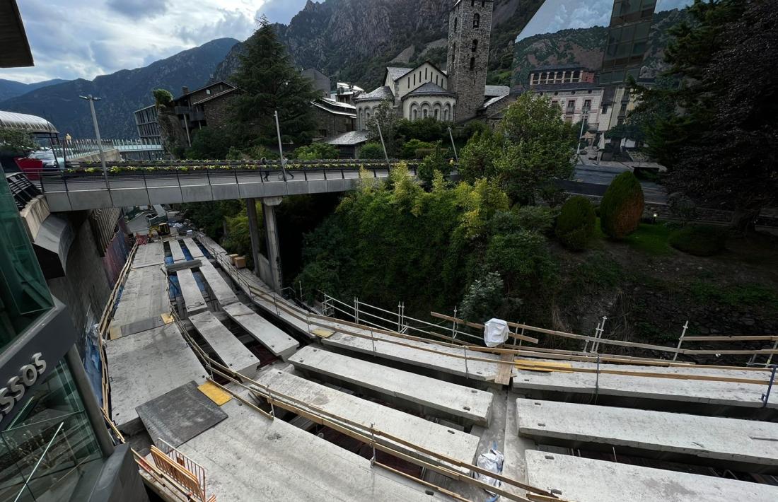 L'estat actual del viaducte de Dr. Vilanova.