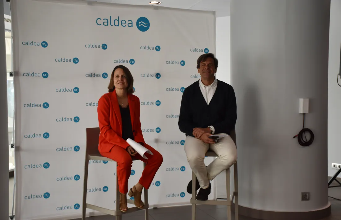 Un moment de la presentació del Dia de l'escaldenca i l'escaldenc, aquest matí.