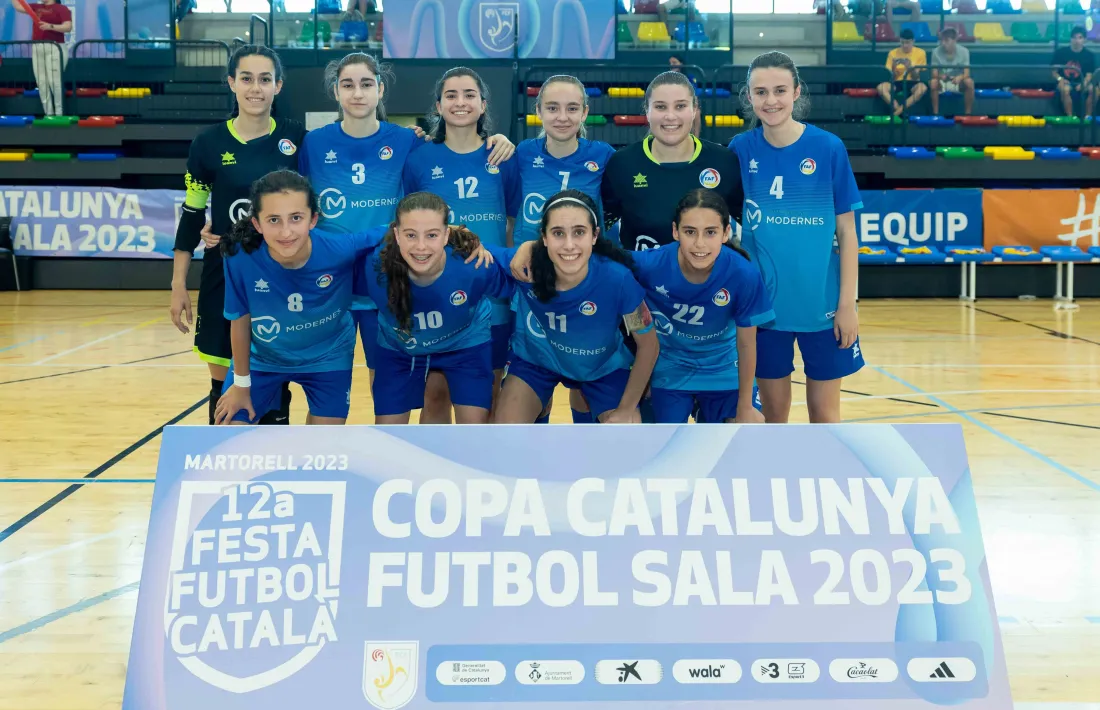 L’Enfaf juvenil de futbol sala va assolir el Subcampionat de la Copa Catalunya.