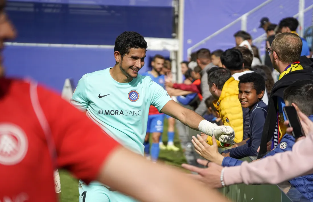Nico Ratti renova amb l’FC Andorra.
