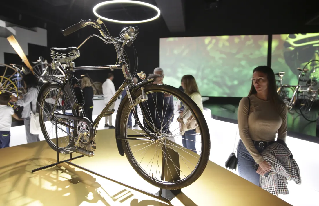 El museu de la bicicleta va obrir les portes el 5 d’octubre.