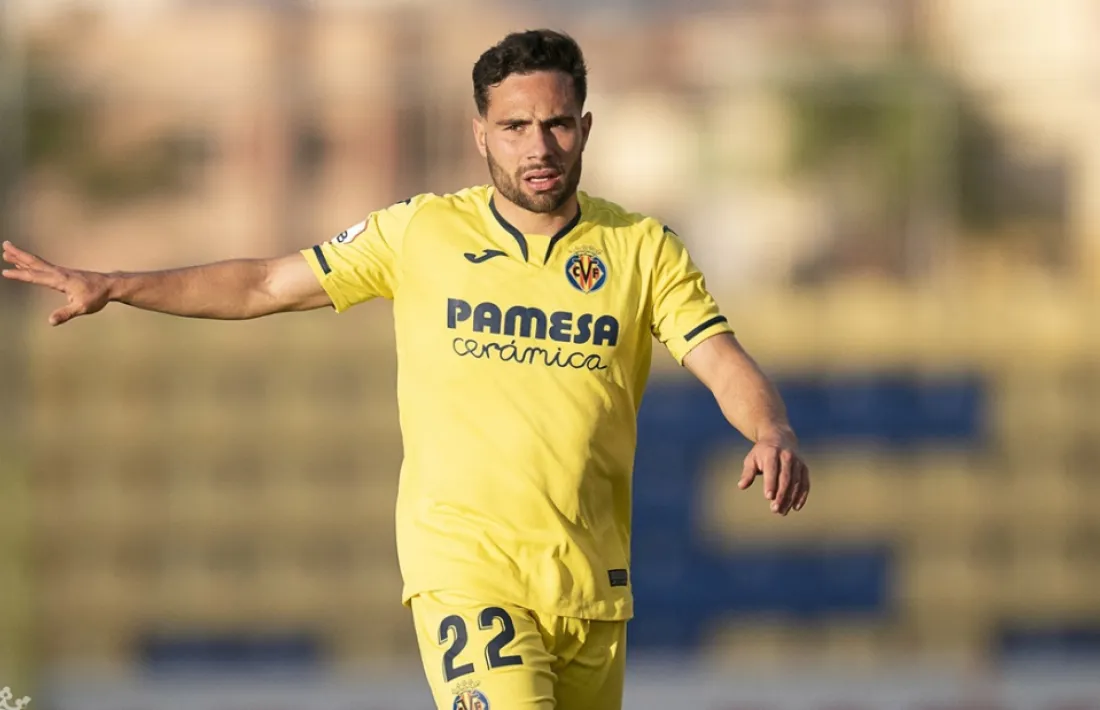 ‘Migue’ Leal, que va acabar contracte amb el Vila-real B, el primer fitxatge tricolor. 