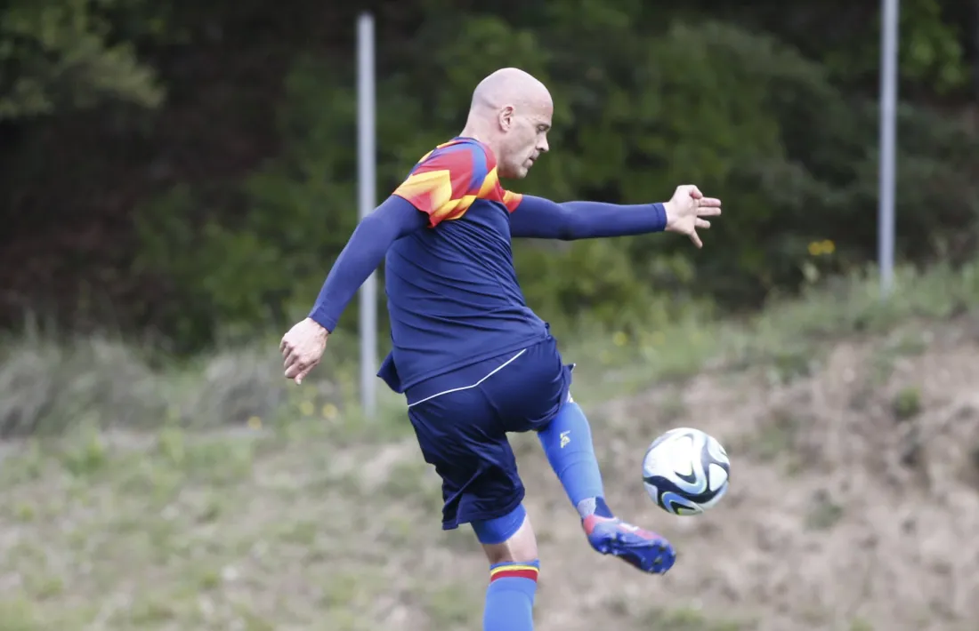 Ilde Lima, en un entrenament.