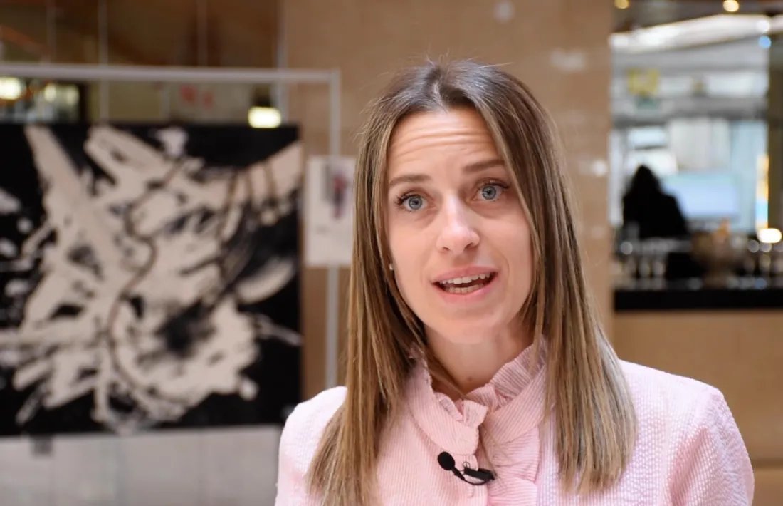 La fundadora del club de les emprenedores 'Minerva', Lara de Miguel.