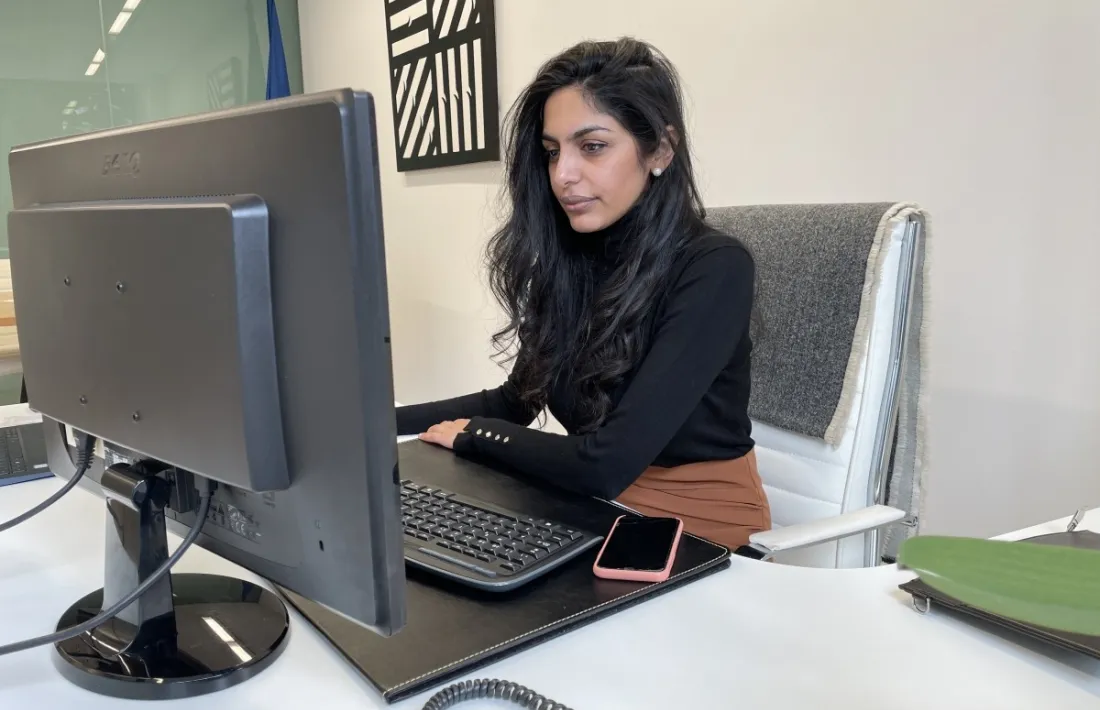 La directora de l'APDA;, Resma Punjabi.