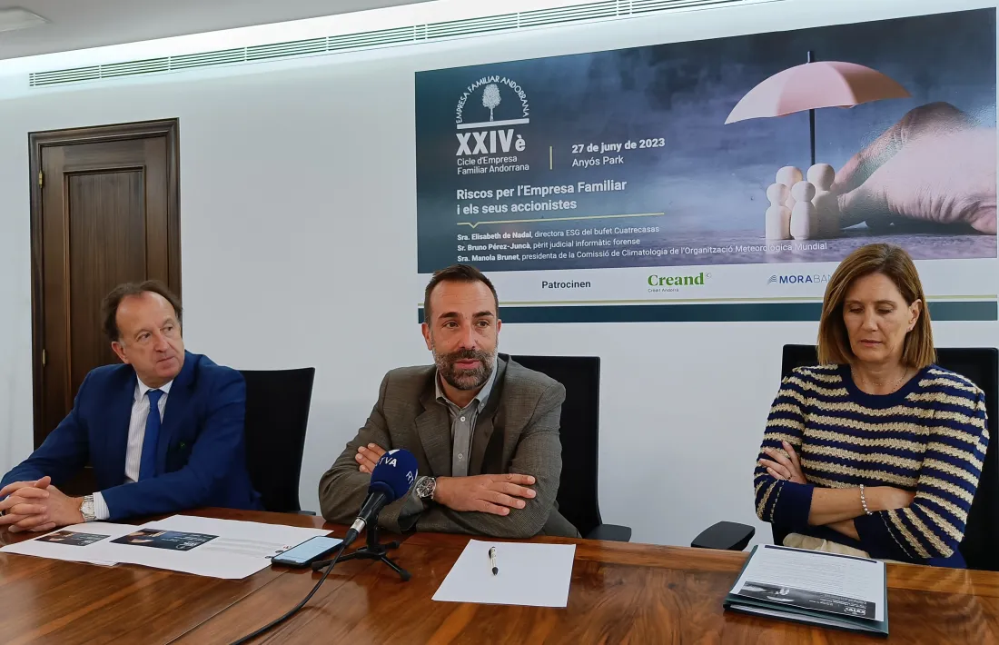 Joan Tomàs, Dani Armengol i Susanna Roca.