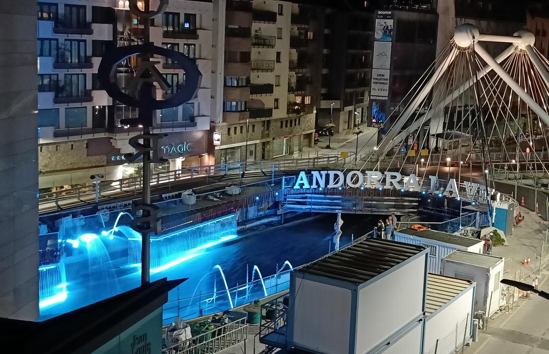 Proves a les fonts de colors ahir a la nit.