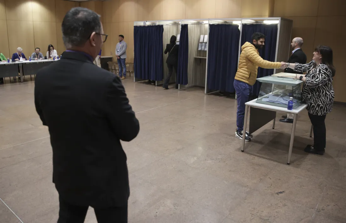 Votants en les últimes eleccions generals de l'abril.