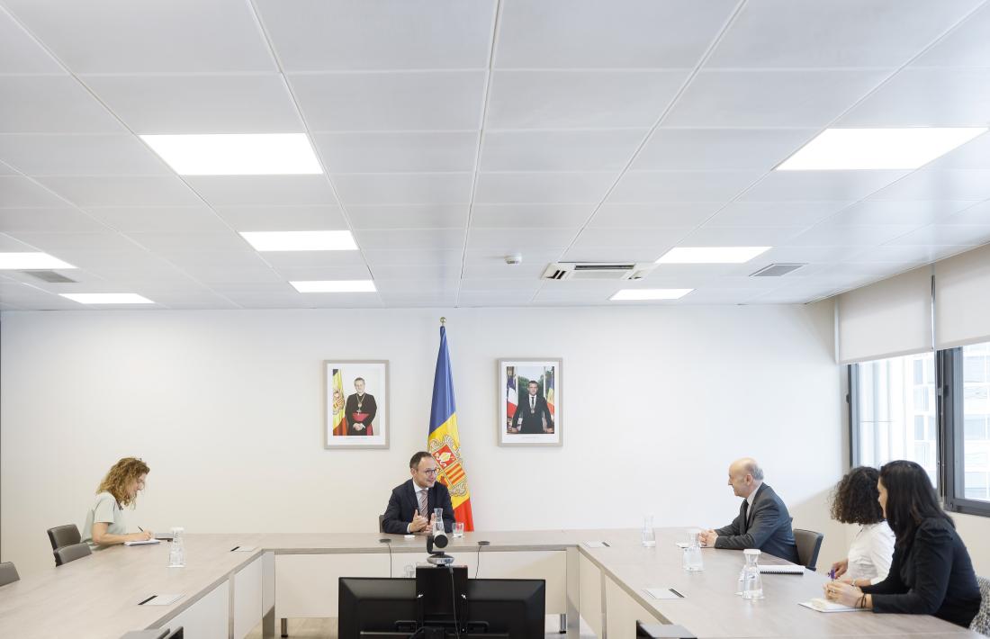Un moment de la trobada entre Espot i la Cambra.