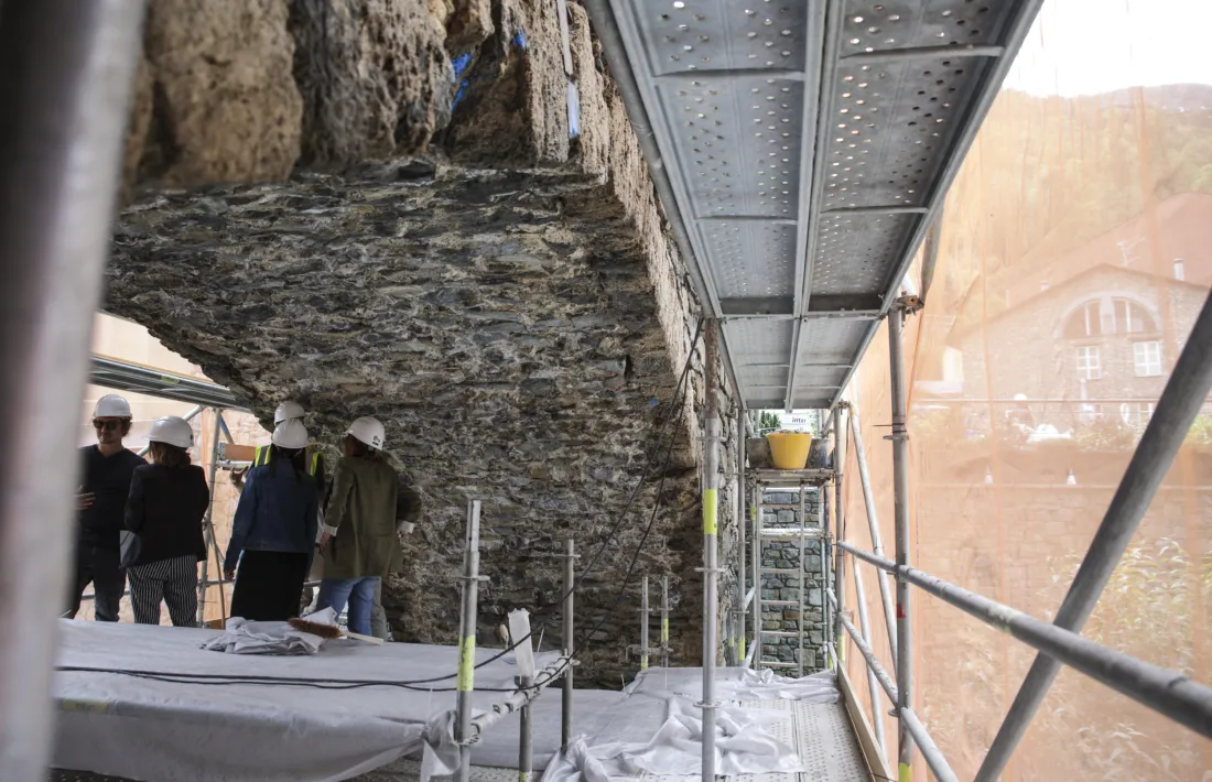 El pont d’Engordany, construït el 1785, presenta un bon estat de conservació i no pateix danys estructurals, diu l’arquitecte Pierre Cadot.