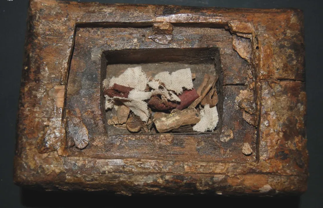 Una de les peces recuperades el 1985 gràcies a la mediació de la restauradora catalana Carme Farré. 