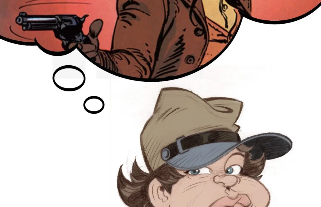 El petit Blueberry, tal com l’ha imaginat l’il·lustrador andalús Paco Nájera.