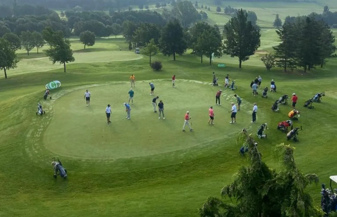 Un moment de la jornada prèvia del Pro-Am.