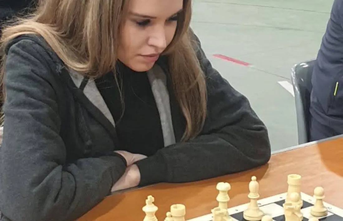 L'escaquista del GEVA-CEA Júlia Muratet. 