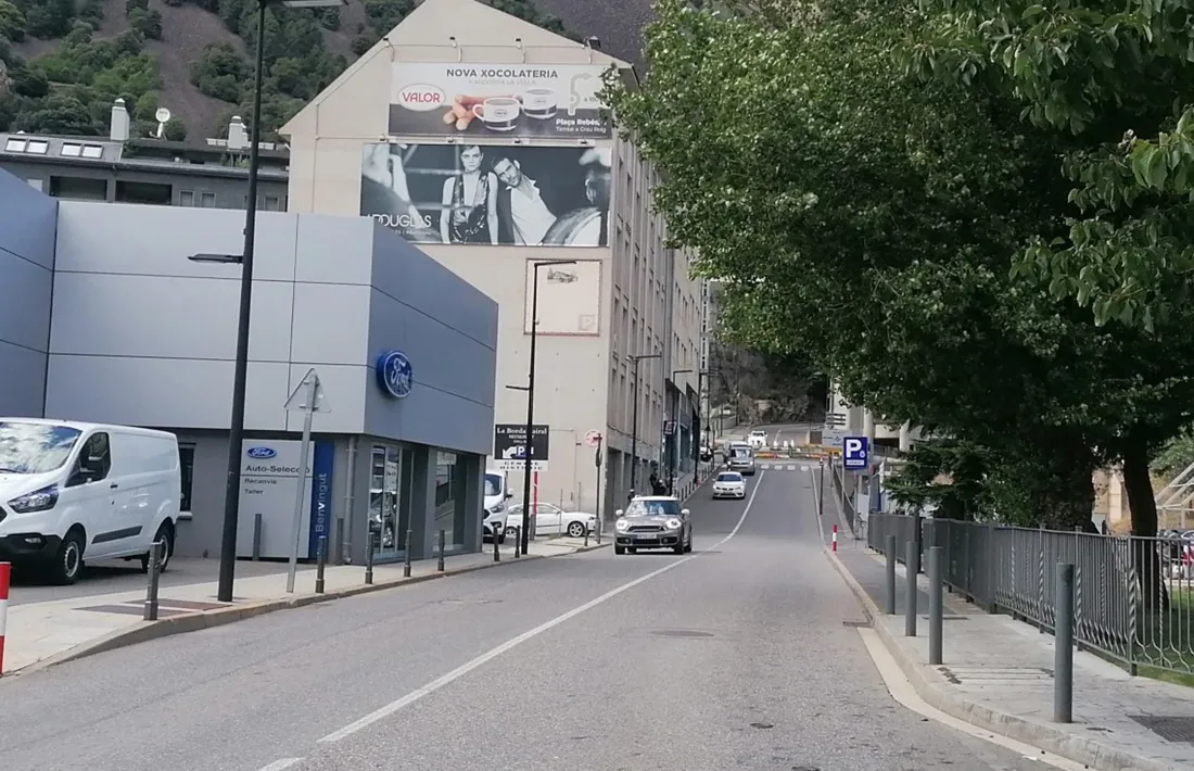 El carrer Dr. Vilanova.