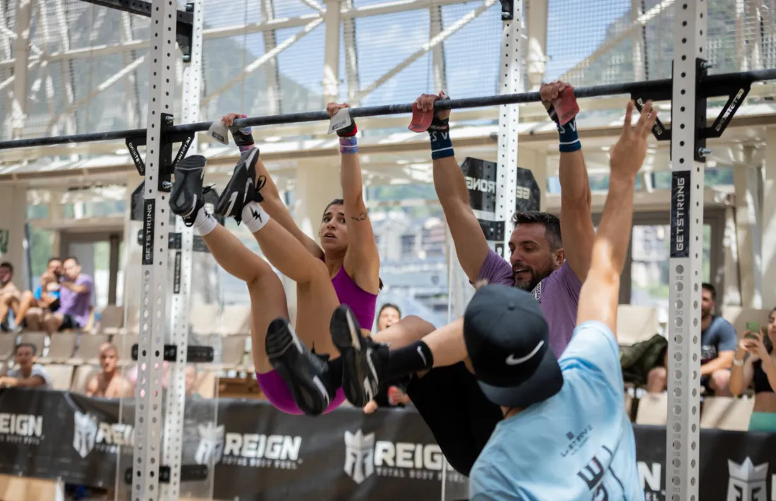 Un moment de l'Andorra Fitness Challenge.