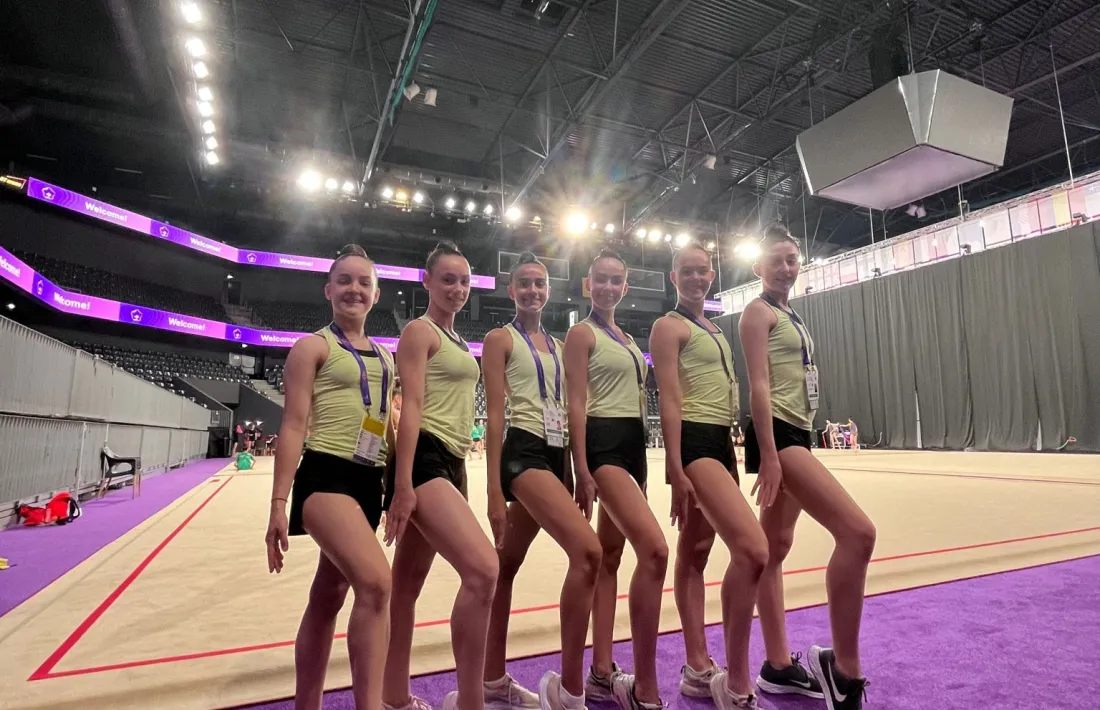 L'equip de la FAG que ha participat al Mundial de Romania.