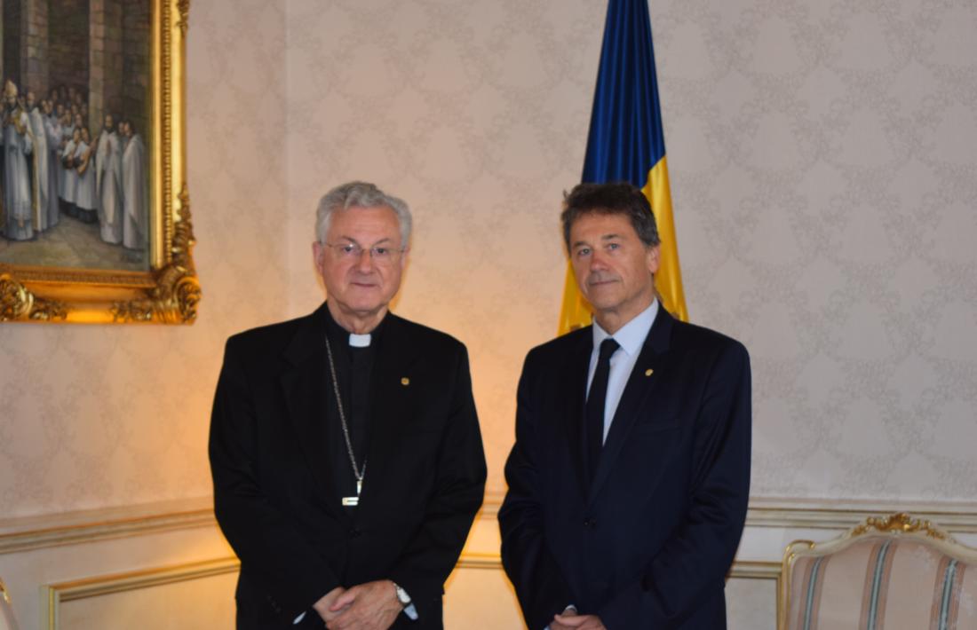 El copríncep episcopal amb el consell general no adscrit, Víctor Pintos.