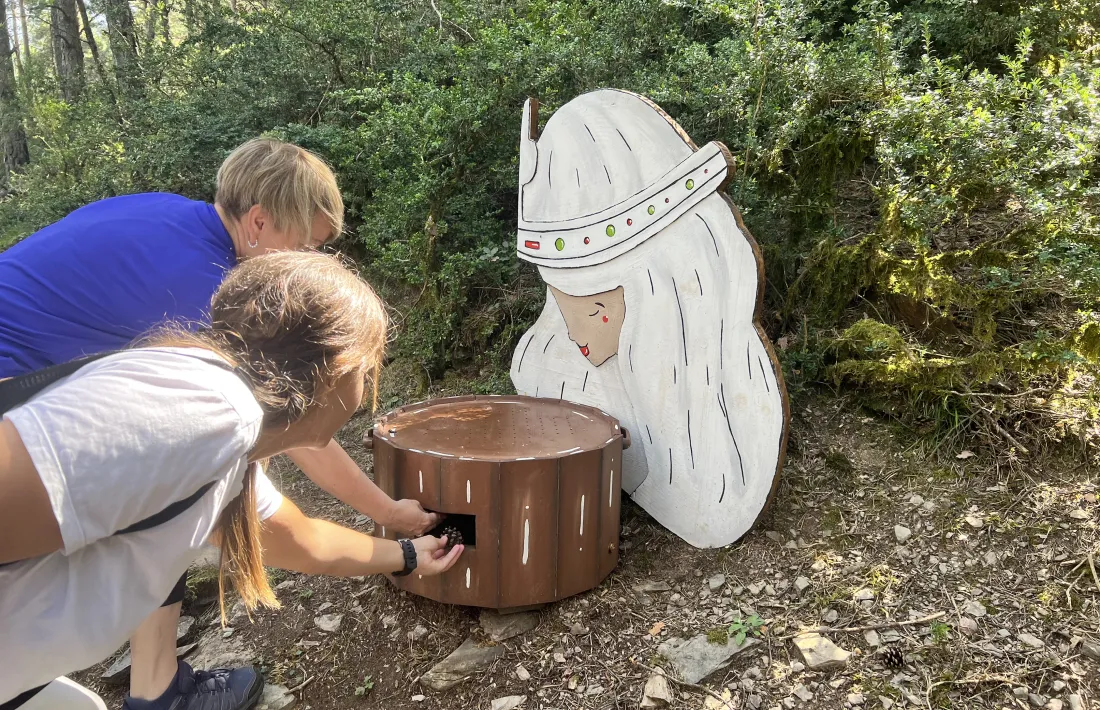 Un dels indrets del nou itinerari del camí de la Senyoreta.