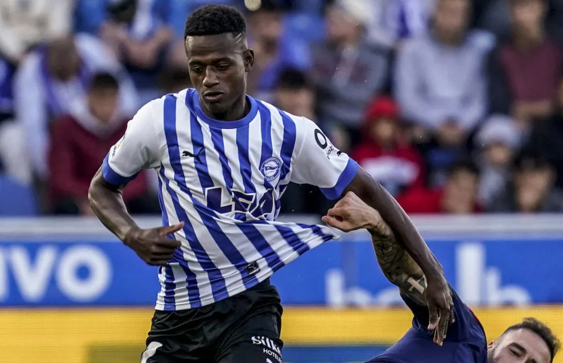 Anderson Arroyo, amb l’Alabès.