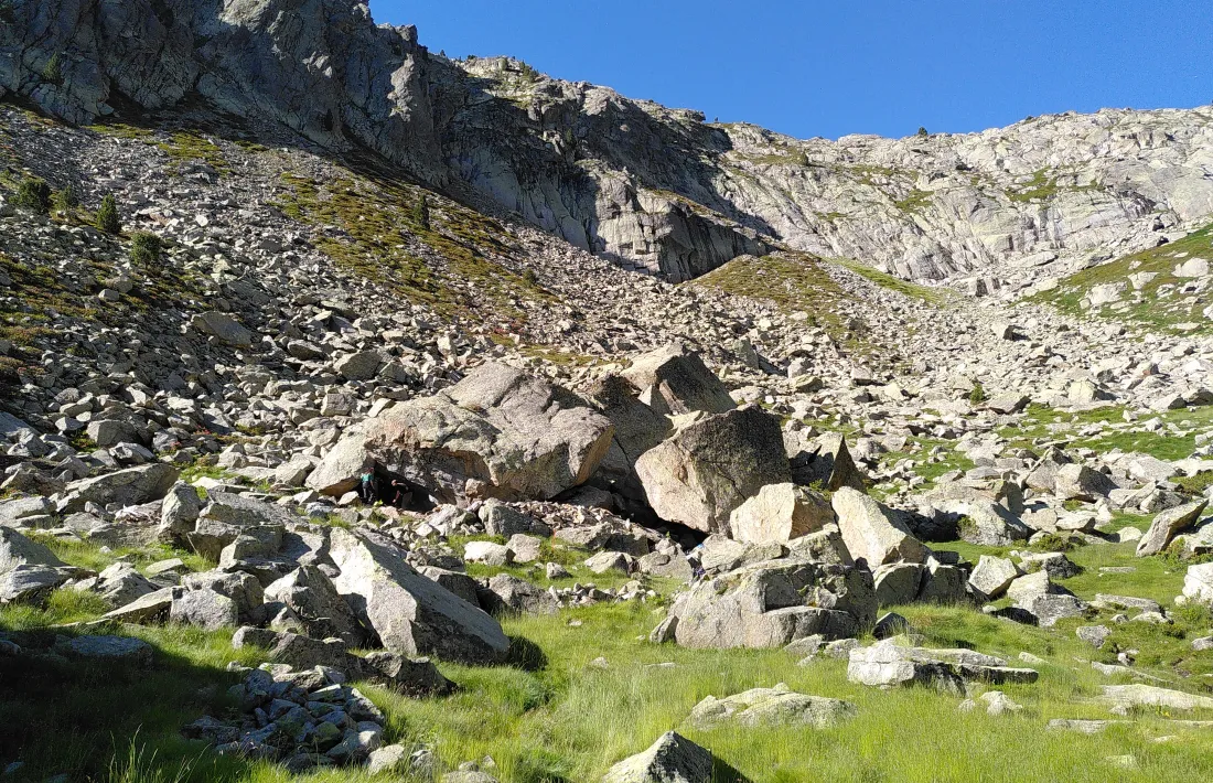 L'estructura, localitzada a 2.800 metres d'altitud