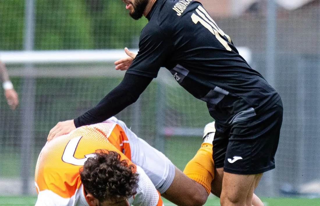 Jordi Aláez, amb l'FC Santa Coloma.
