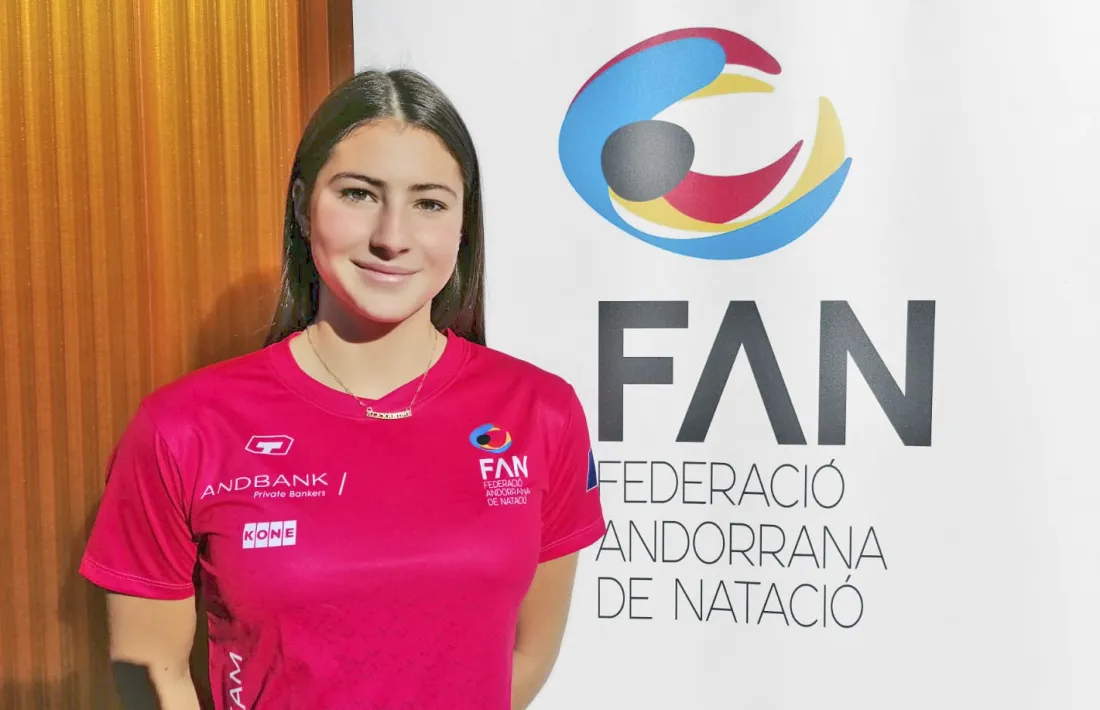 Alexandra Mejía, de la Federació Andorrana de Natació.