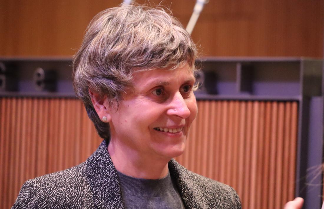 La presidenta suplent del grup parlamentari socialdemòcrata, Susanna Vela.