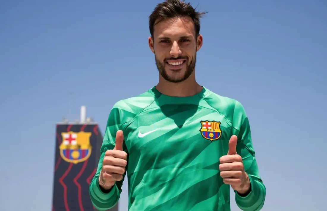 Marc Vidal, amb el Barça Atlètic.