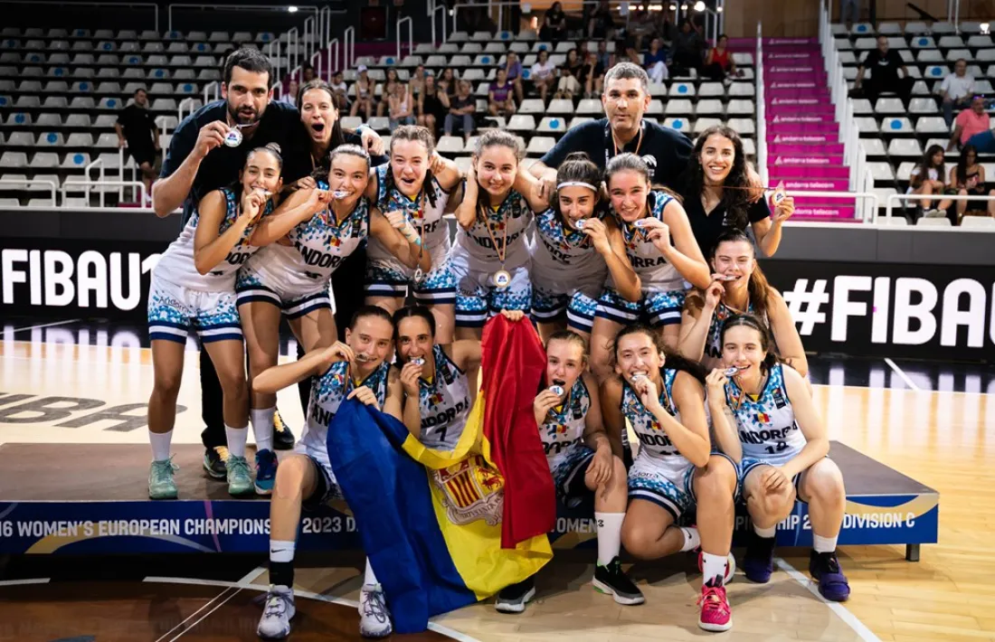 La U16 femenina va perdre la final del Campionat d’Europa C contra Azerbaidjan.