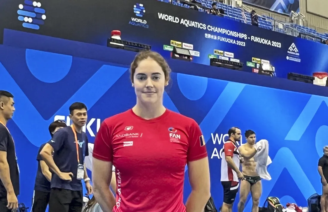 Nàdia Tudó, a Fukuoka.