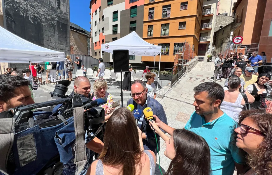 Espot ha fet aquestes declaracions després del tradicional ball de Santa Anna.