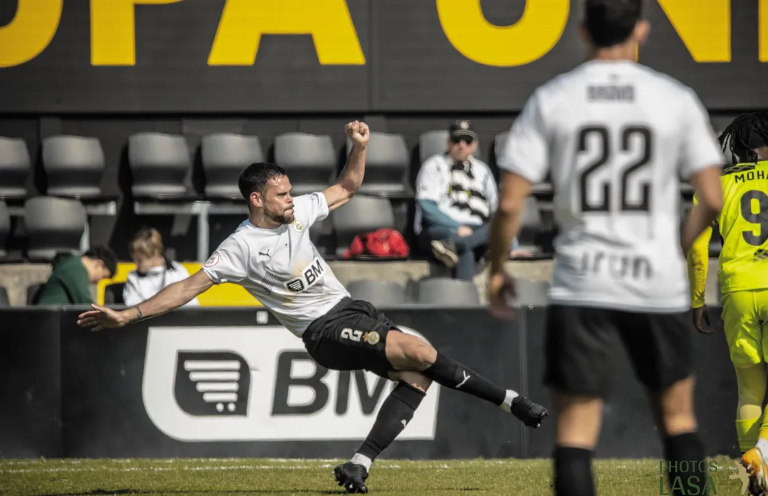 Marc Vales, amb el Real Unión d’Irun la temporada passada a Primera RFEF.