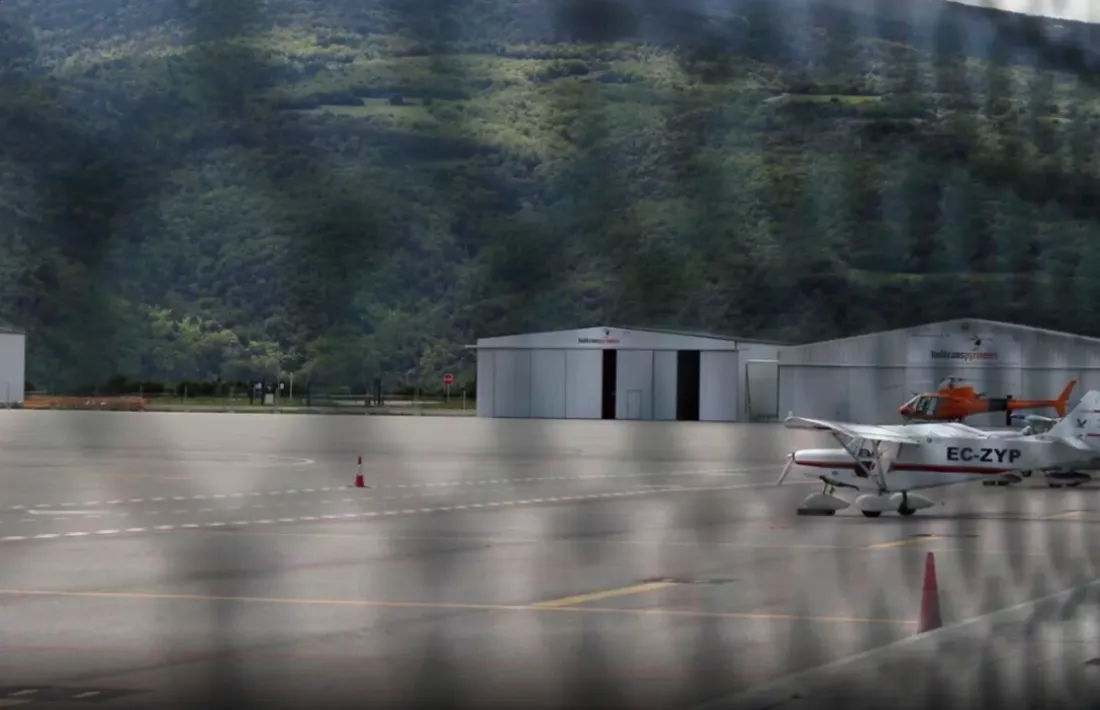 L'aeroport d'Andorra - La Seu.