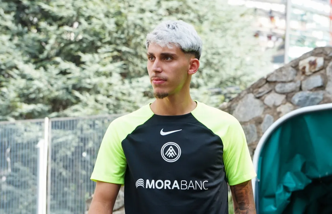 José Marsà ja es va entrenar aquest matí amb l'FC Andorra.