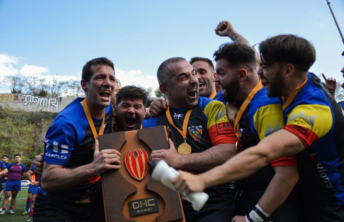 ‘Edo’ Jamrulidze i Pep Arasanz, dos jugadors del VPC que deixen el rugbi.