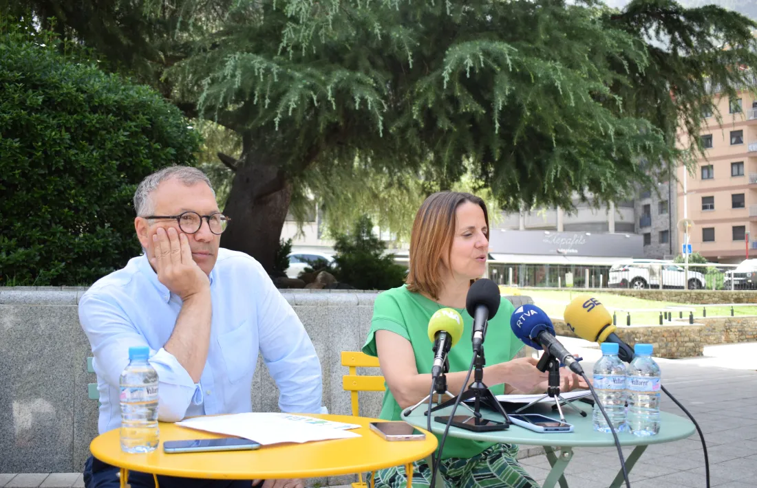 Un moment de la presentació de Sabors d'Estiu, aquest matí.