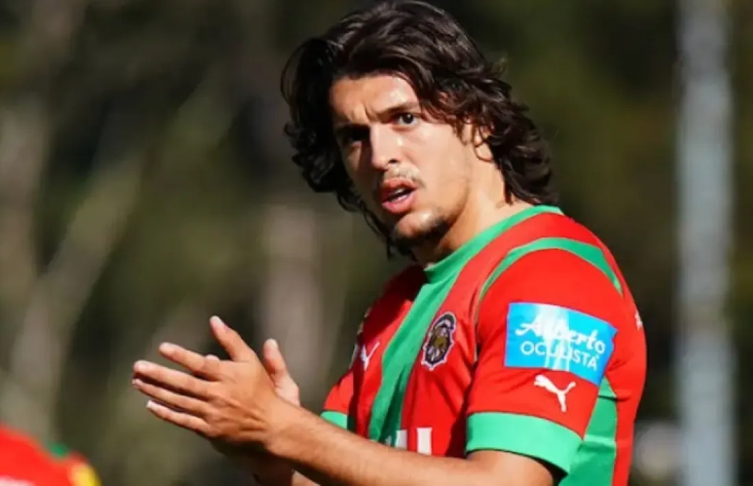 Pablo Moreno, amb el Marítimo.