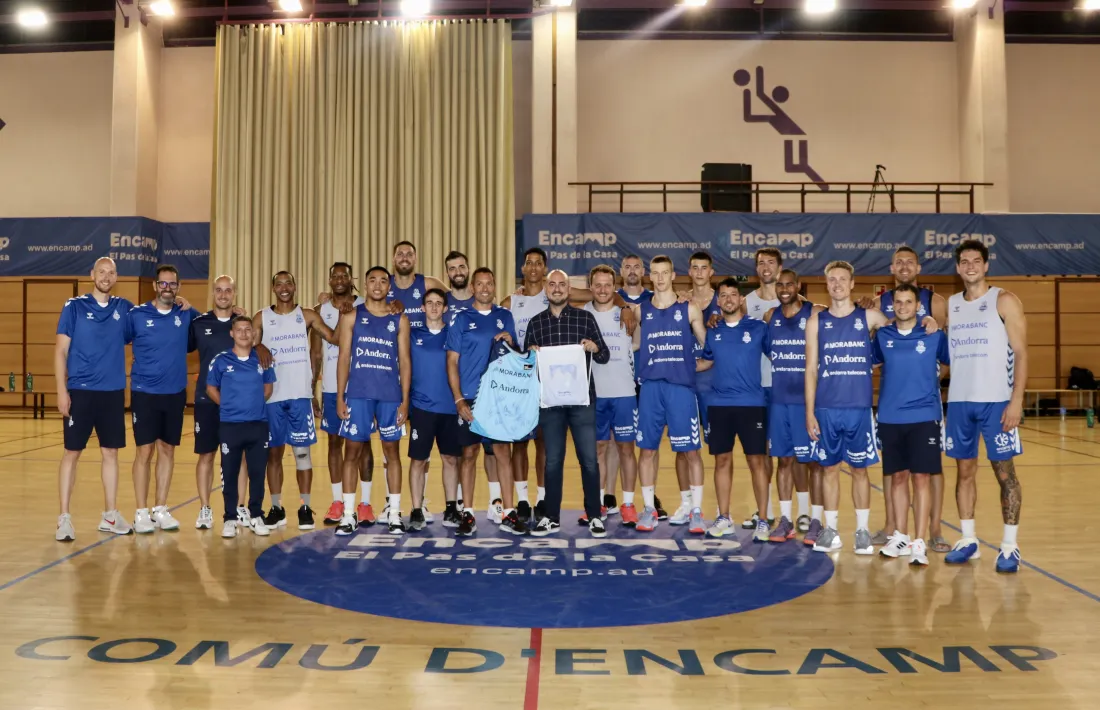 El BC MoraBanc està realitzant una petita estada de pretemporada al Pas.