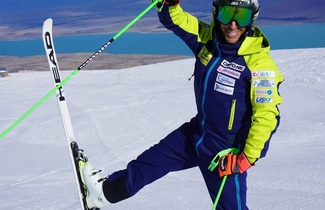 Joan Verdú, a Nova Zelanda.