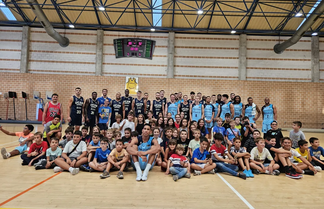 El BC MoraBanc va assolir el primer triomf de la pretemporada contra l’UCAM Múrcia.