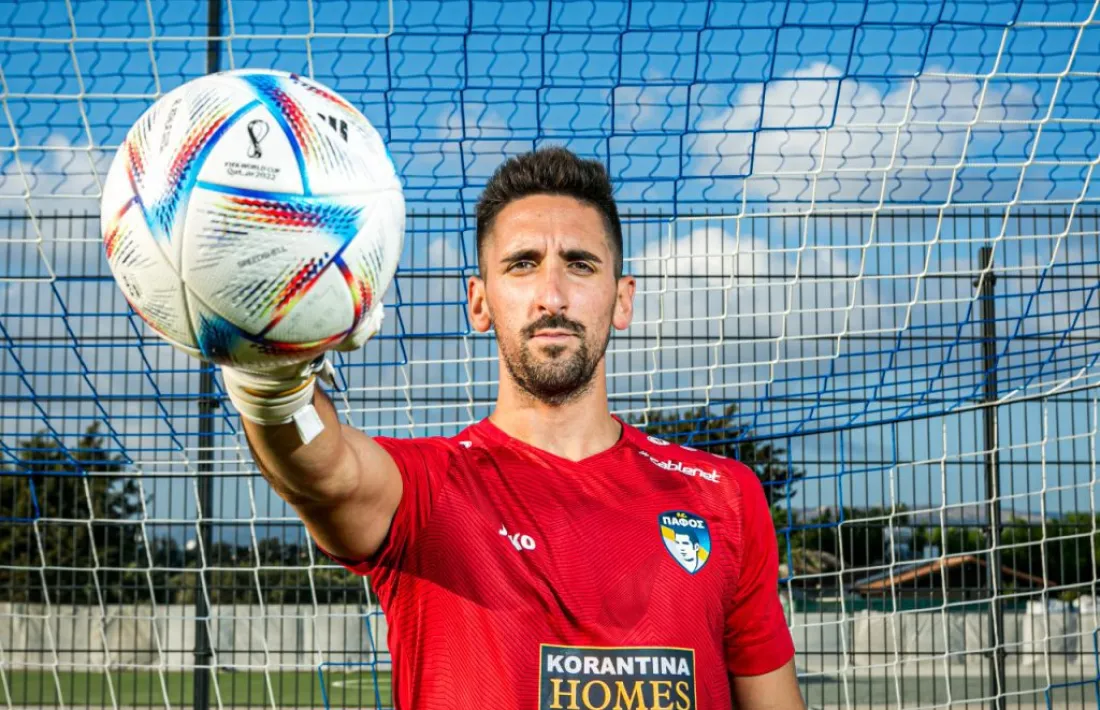 Oier Olazábal, nou porter de l’FC Andorra després de la marxa de Raúl Lizoain.