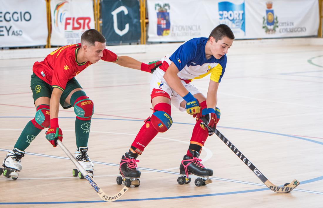 La selecció sub-17 d’Andorra no va poder davant la total superioritat de Portugal.