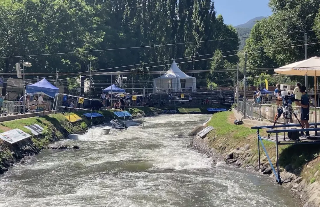 Ahir es va disputar la primera jornada de la Copa del Món de canoa-caiac a la Seu.