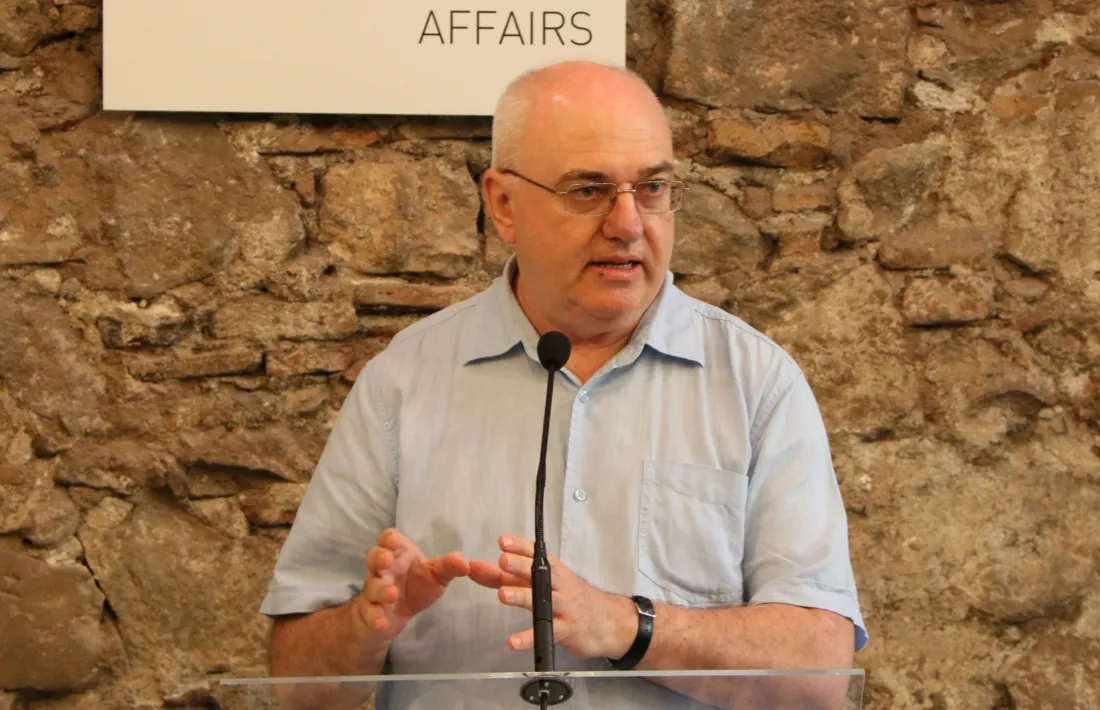 Dominic Keown, catedràtic emèrit de Catalan Studies a Fitzwilliam College, a Cambridge.