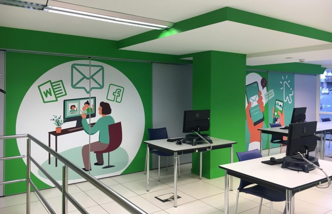 L'Espai, el centre social d’activitats i formació de Creand Fundació.