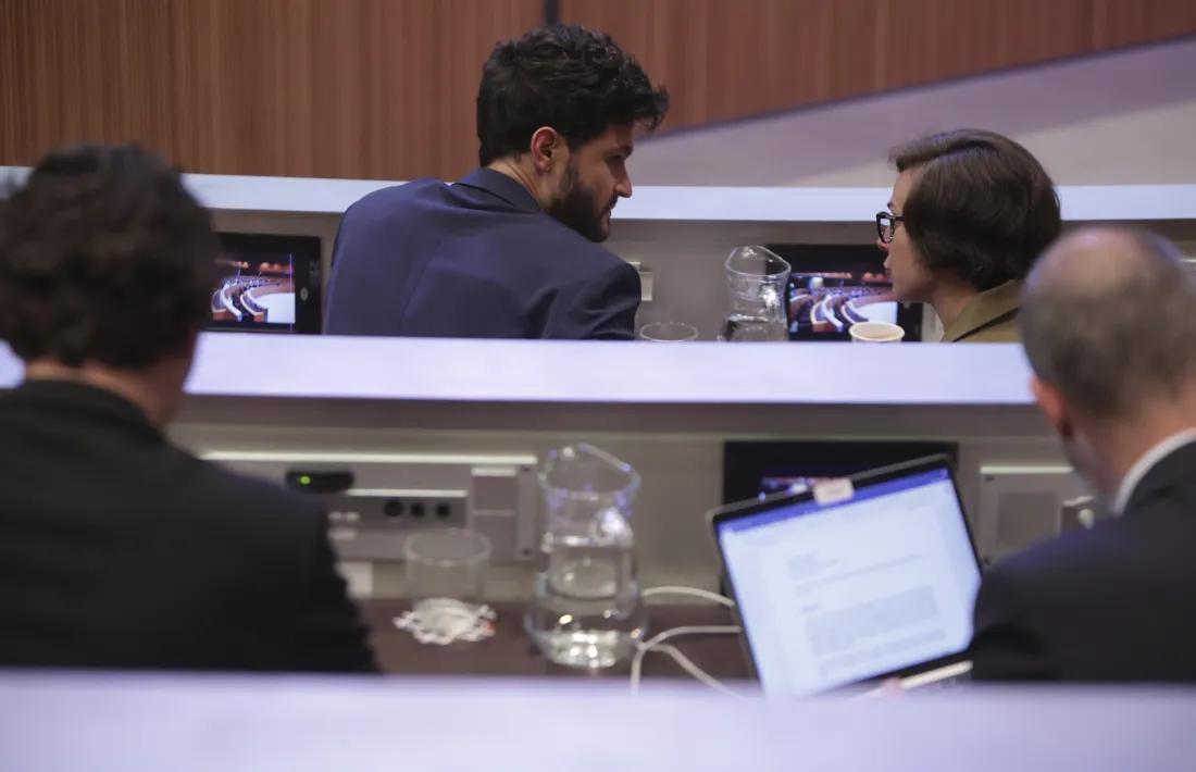 El Grup Parlamentari de Concòrdia, que presideix Cerni Escalé.